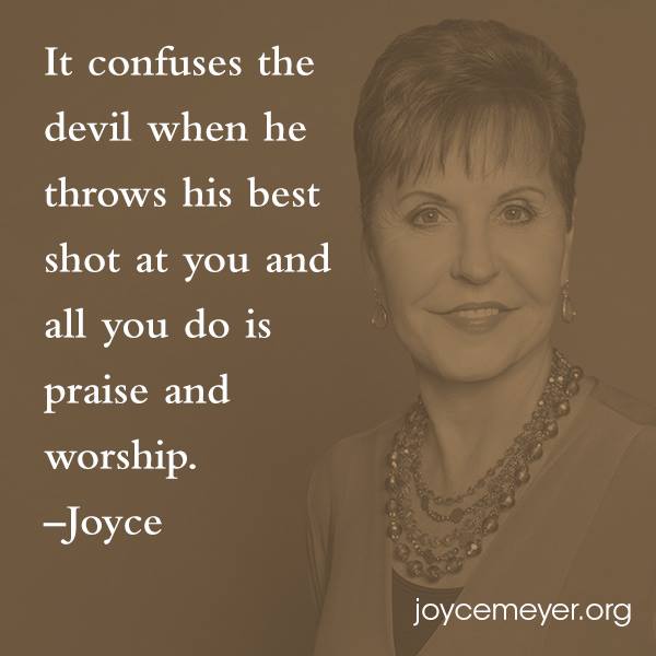 praise and worship Joyce Meyer